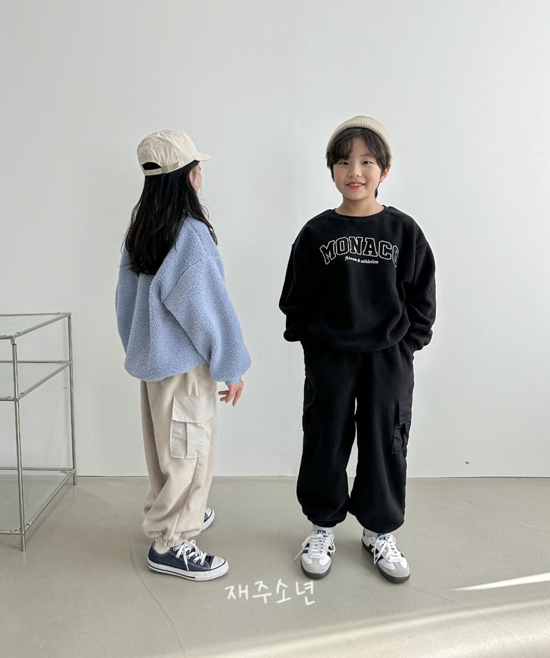 Witty Boy - Korean Children Fashion - #kidsshorts - Lego Fleece Pants - 3