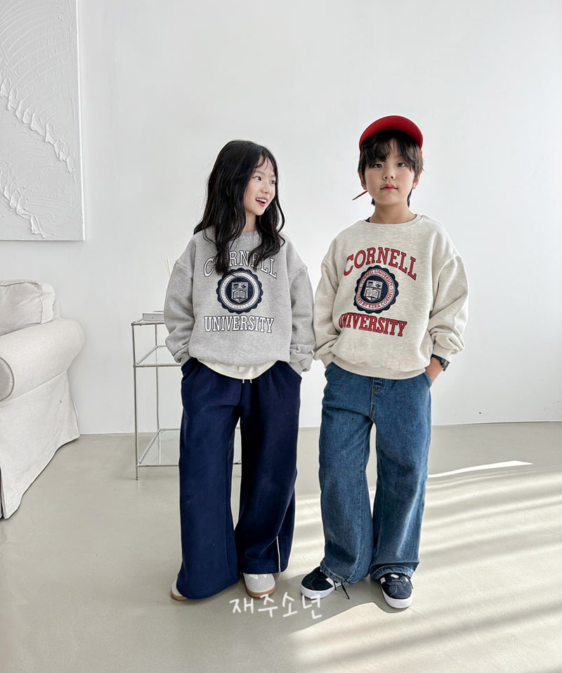 Witty Boy - Korean Children Fashion - #kidsshorts - Connell Sweatshirt - 10