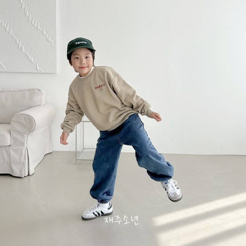 Witty Boy - Korean Children Fashion - #kidsshorts - To You Sweatshirt - 10