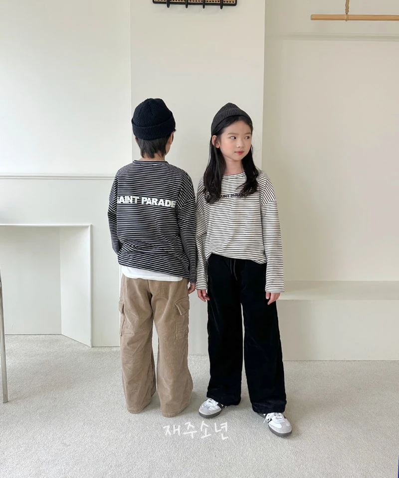 Witty Boy - Korean Children Fashion - #kidsshorts - Together Cotton Pants - 9