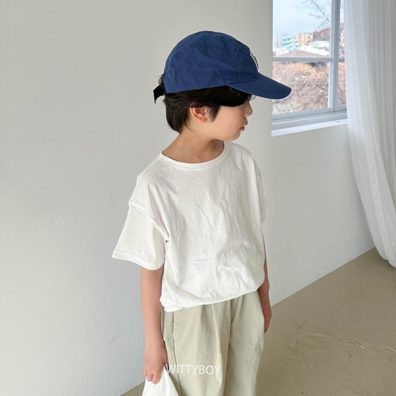 Witty Boy - Korean Children Fashion - #kidsshorts - Inner Short Sleeve Tee - 2