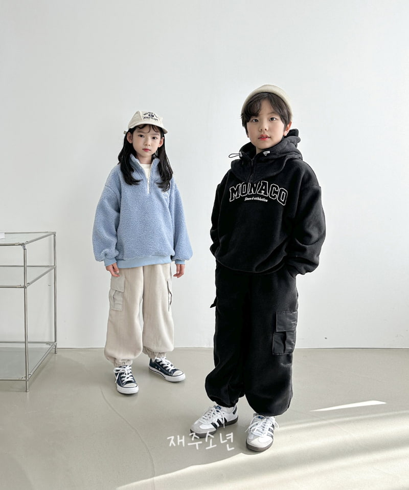 Witty Boy - Korean Children Fashion - #kidsshorts - Lego Fleece Pants - 4