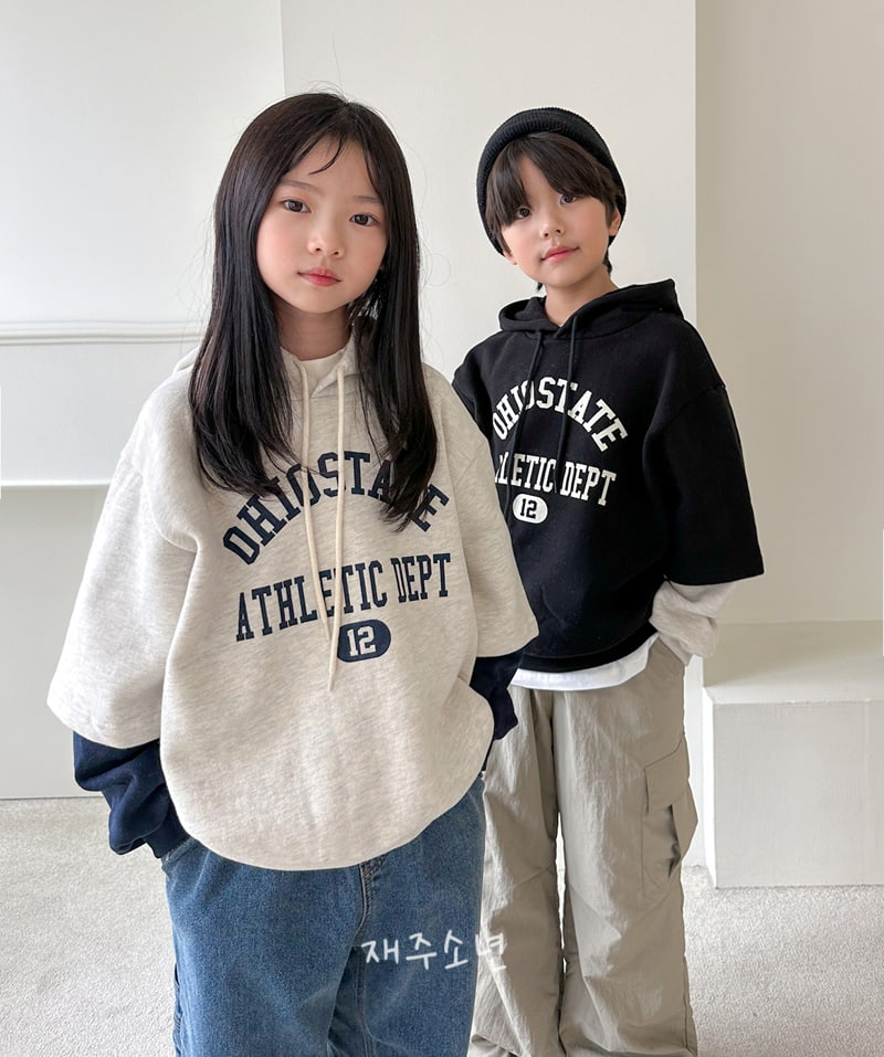 Witty Boy - Korean Children Fashion - #kidsstore - Ohio Hoodie - 5