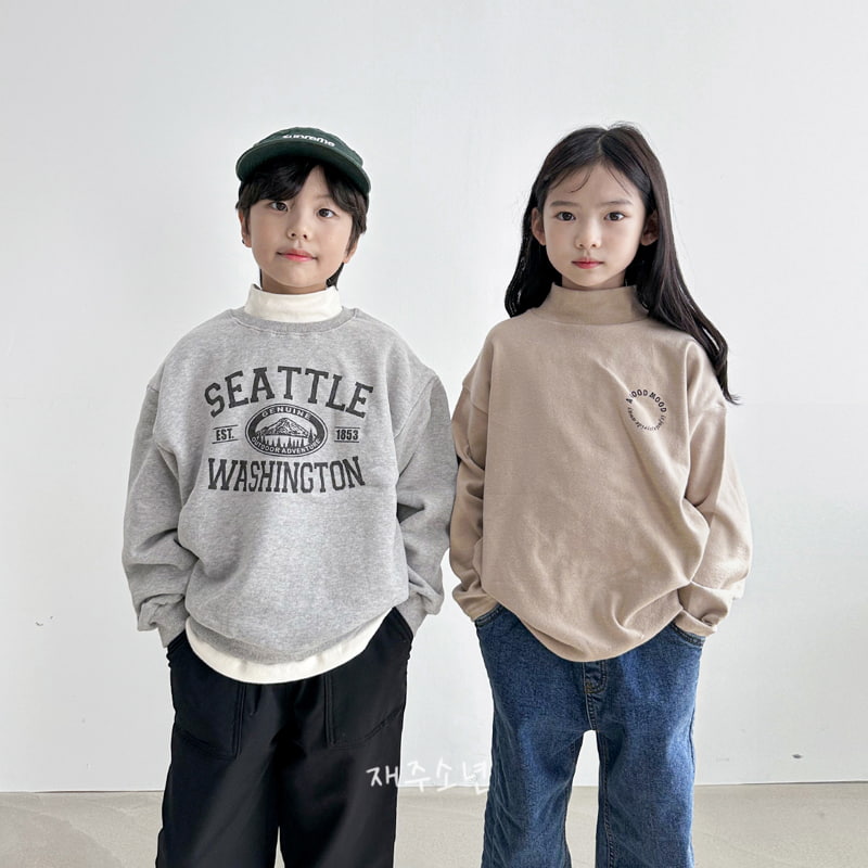 Witty Boy - Korean Children Fashion - #kidzfashiontrend - Mood Mockneck Tee - 9