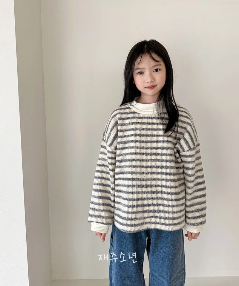 Witty Boy - Korean Children Fashion - #kidzfashiontrend - Ringo ST Knit Tee - 6