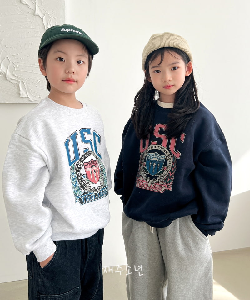 Witty Boy - Korean Children Fashion - #kidzfashiontrend - USC Sweatshirt