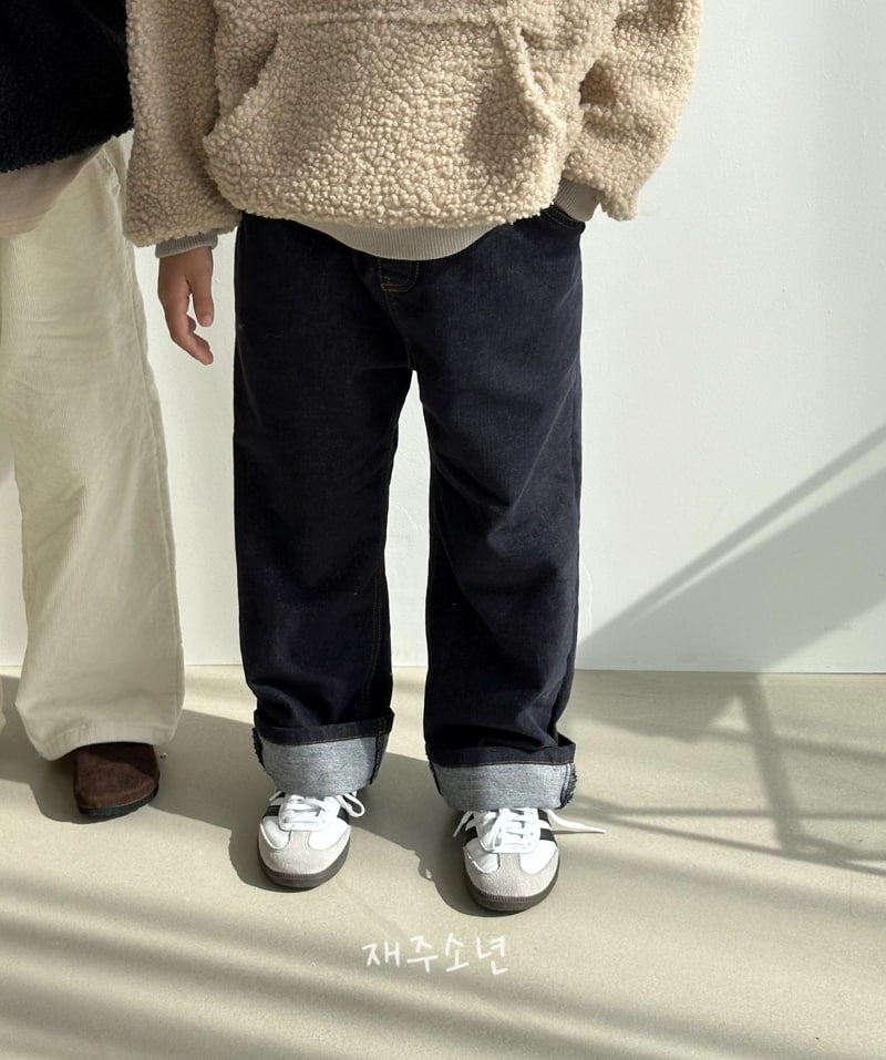 Witty Boy - Korean Children Fashion - #kidzfashiontrend - Hip Selvedge Pants - 8