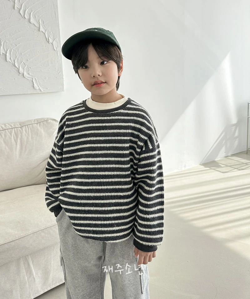 Witty Boy - Korean Children Fashion - #littlefashionista - Ringo ST Knit Tee - 8