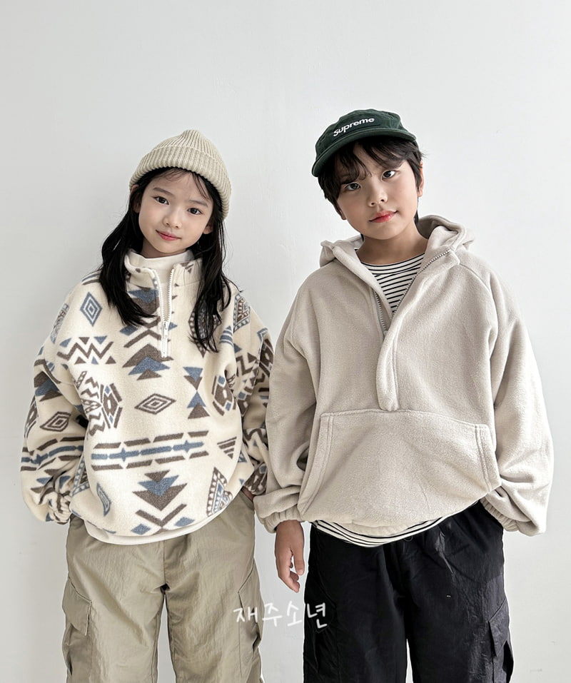 Witty Boy - Korean Children Fashion - #littlefashionista - Holly Hood Anorak - 9