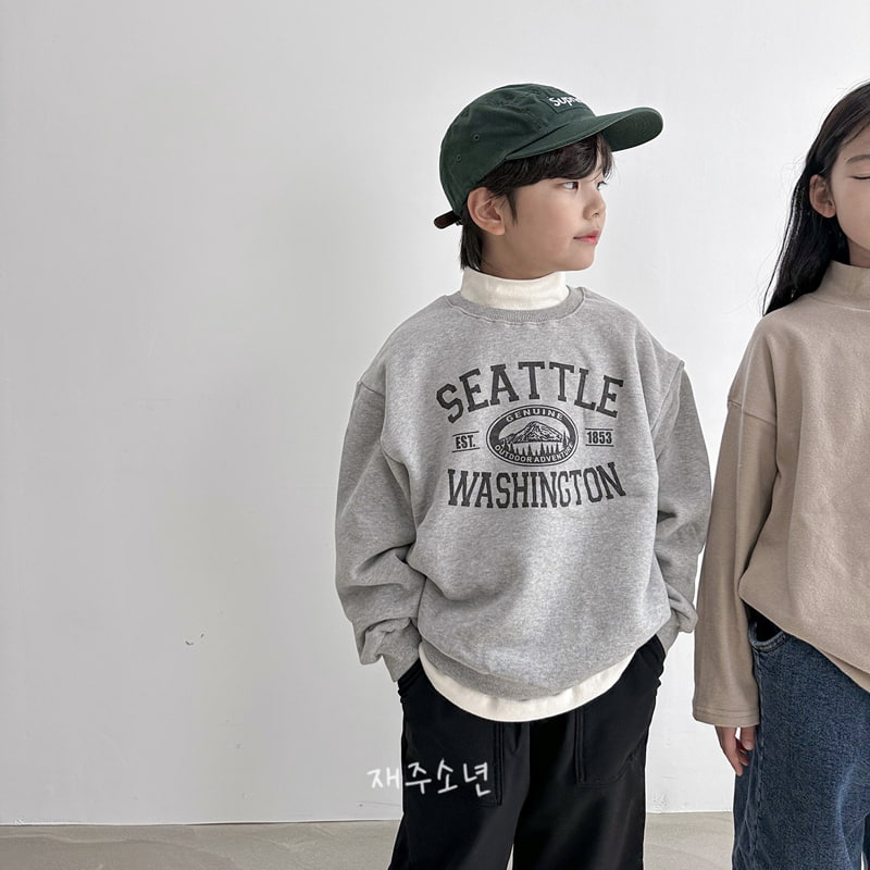 Witty Boy - Korean Children Fashion - #magicofchildhood - Seattle Sweatshirts - 3