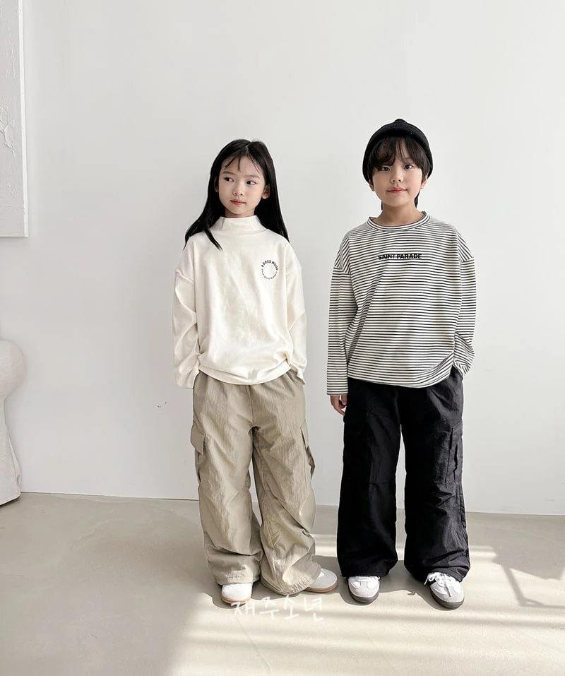 Witty Boy - Korean Children Fashion - #magicofchildhood - Signature Cargo Pants - 2