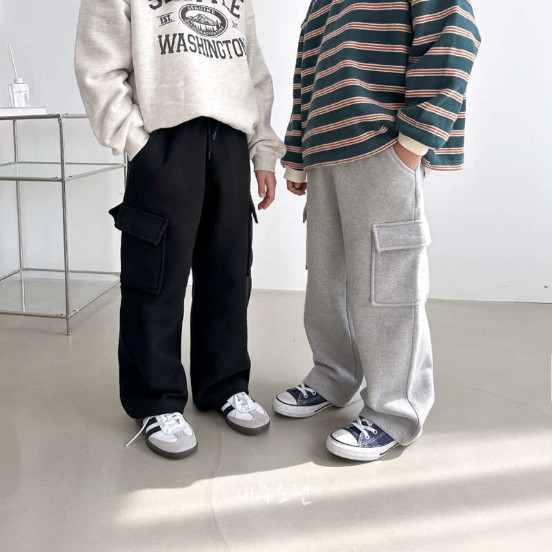 Witty Boy - Korean Children Fashion - #magicofchildhood - Crew Cargo Pants - 2