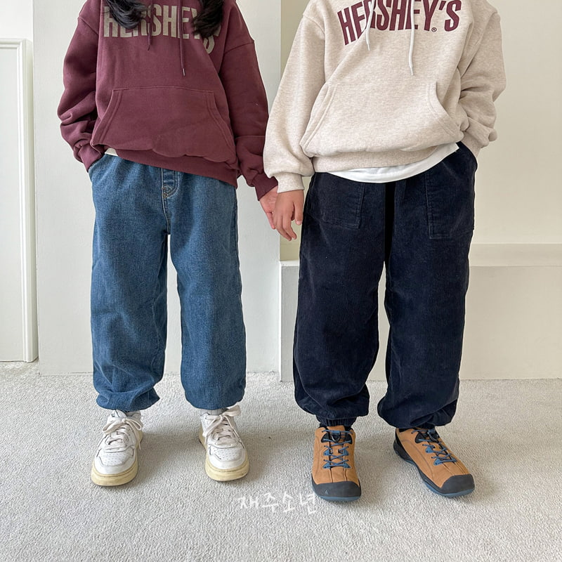 Witty Boy - Korean Children Fashion - #magicofchildhood - Winter Daily Denim Jogger Pants - 11