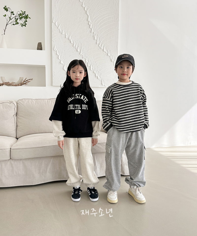 Witty Boy - Korean Children Fashion - #magicofchildhood - Ohio Hoodie - 9