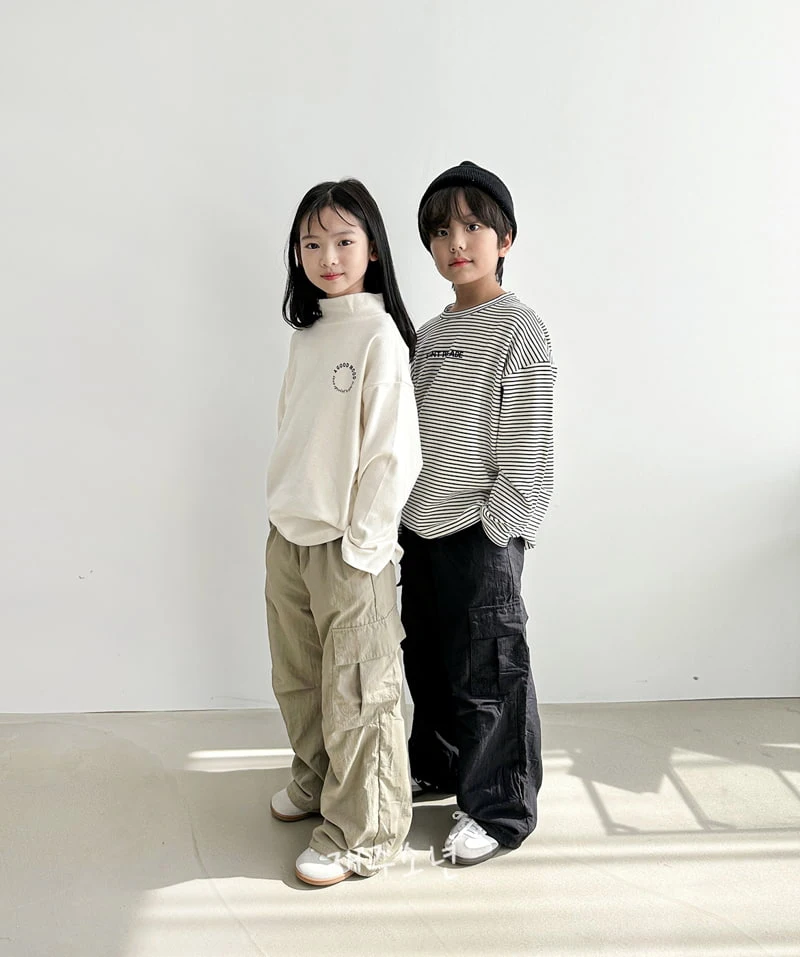 Witty Boy - Korean Children Fashion - #minifashionista - Signature Cargo Pants - 3