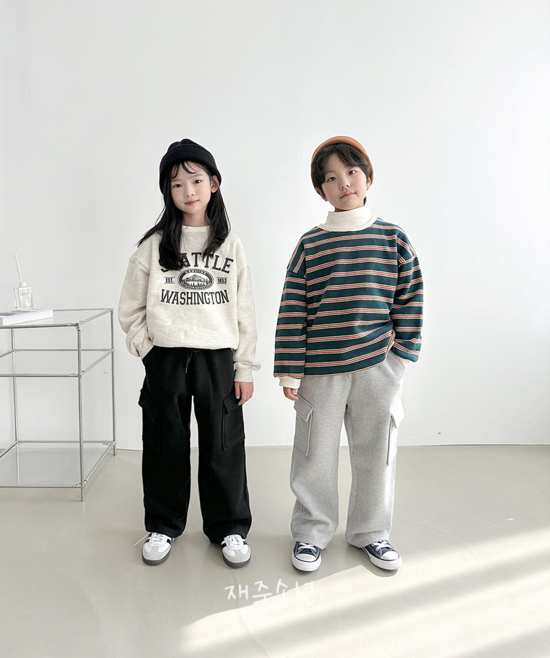 Witty Boy - Korean Children Fashion - #minifashionista - Crew Cargo Pants - 3