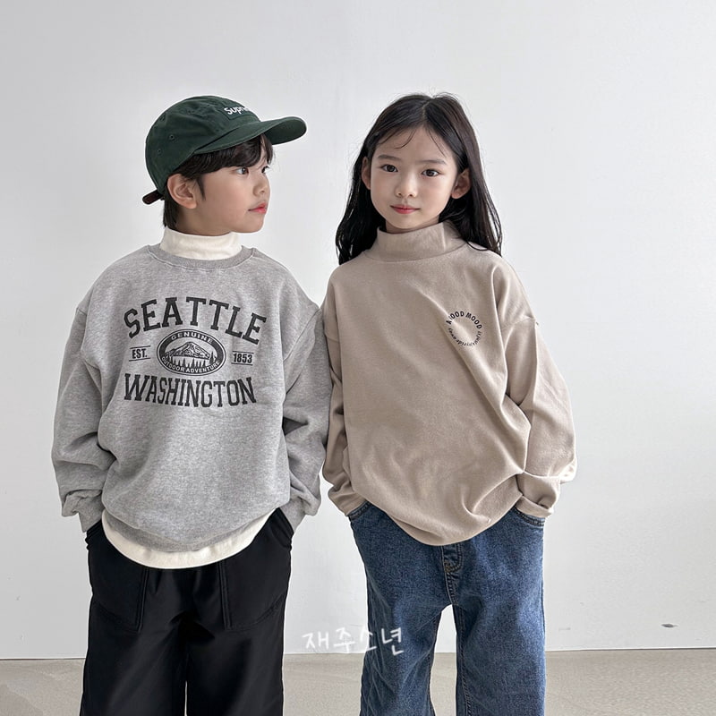 Witty Boy - Korean Children Fashion - #prettylittlegirls - Seattle Sweatshirts - 5