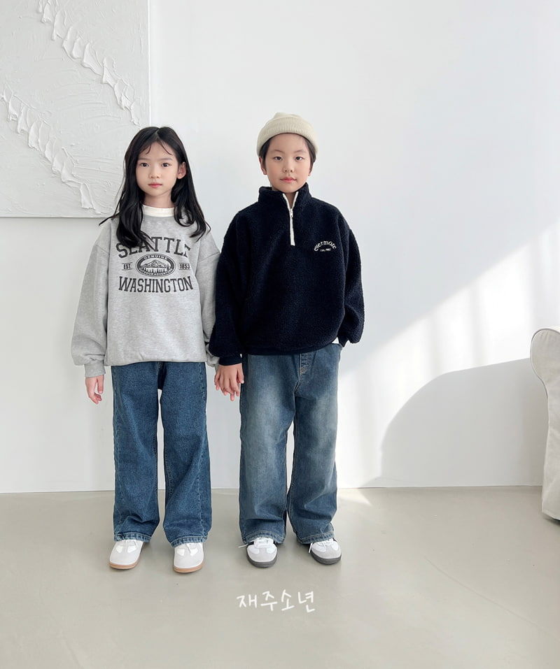 Witty Boy - Korean Children Fashion - #prettylittlegirls - Feel So Good Denim Pants - 10