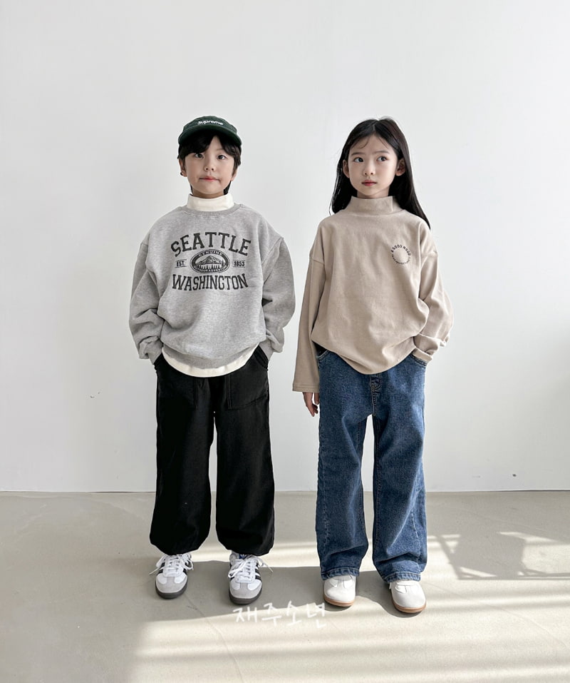 Witty Boy - Korean Children Fashion - #toddlerclothing - Seattle Sweatshirts - 7