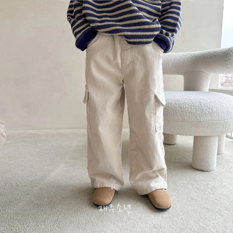 Witty Boy - Korean Children Fashion - #toddlerclothing - Together Cotton Pants - 2