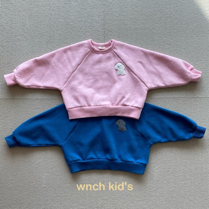 Wnch Kids - Korean Children Fashion - #kidsshorts - Bichon Sweatshirt - 3