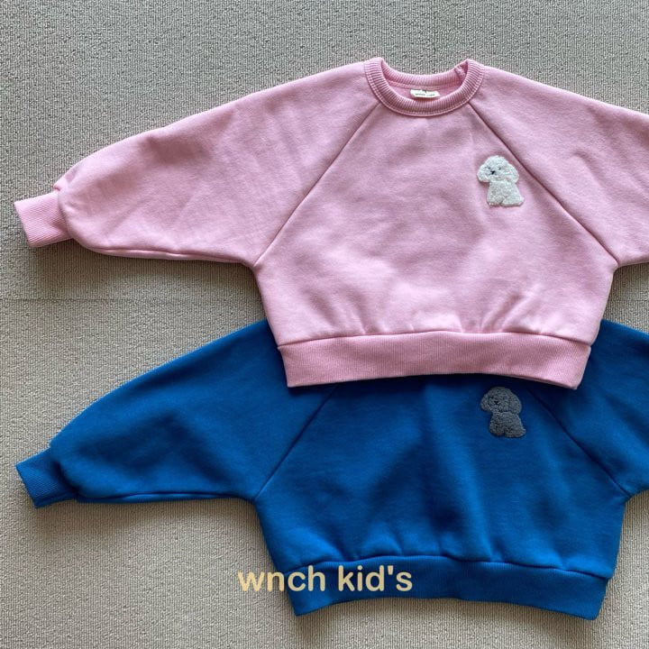 Wnch Kids - Korean Children Fashion - #kidsshorts - Bichon Sweatshirt - 4