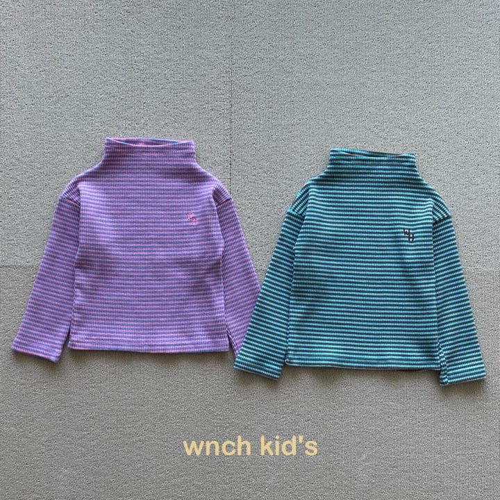 Wnch Kids - Korean Children Fashion - #kidsstore - Jelly Mockneck Tee