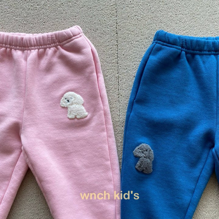 Wnch Kids - Korean Children Fashion - #kidsstore - Bichon Jogger Pants - 4