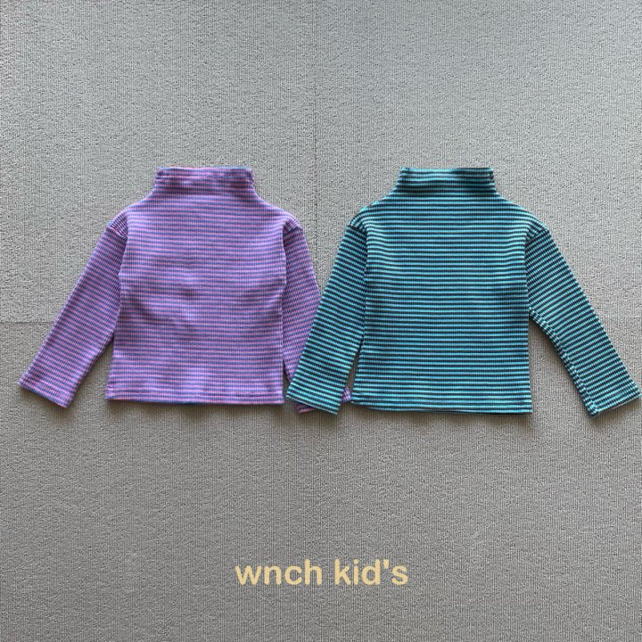 Wnch Kids - Korean Children Fashion - #kidzfashiontrend - Jelly Mockneck Tee - 2