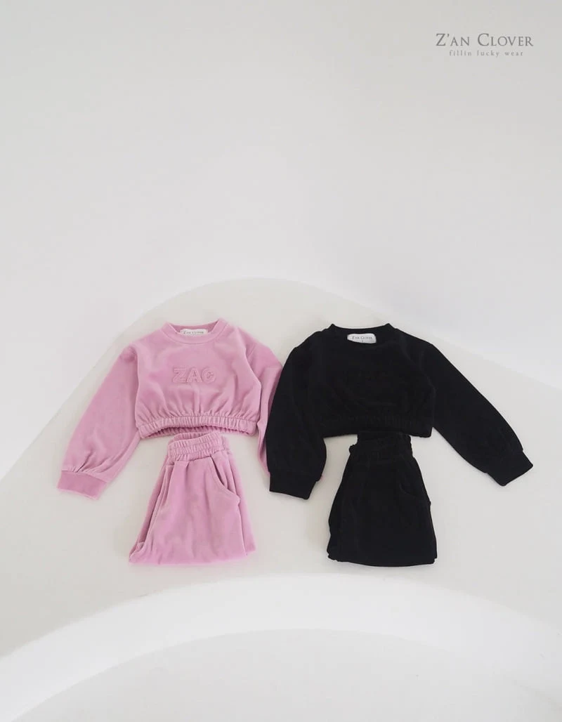 Zan Clover - Korean Children Fashion - #Kfashion4kids - Veloa Set