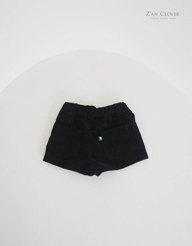 Zan Clover - Korean Children Fashion - #littlefashionista - Velveteen Short Pants - 8