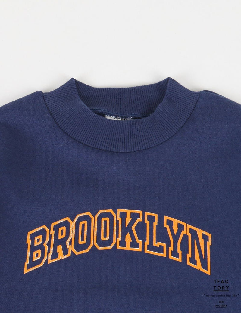 1 Fac - Korean Children Fashion - #kidzfashiontrend - Brooklyn Mini Logo Peach Sweatshirts - 10