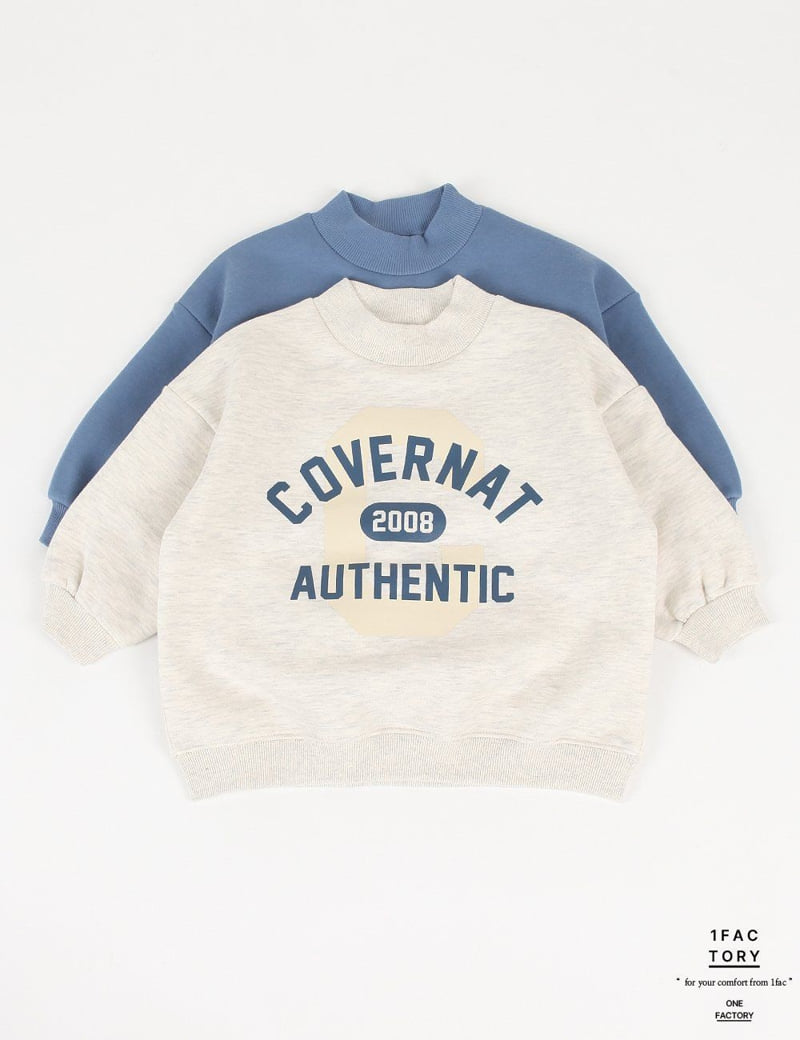 1 Fac - Korean Children Fashion - #littlefashionista - C Logo Peach Sweatshirts