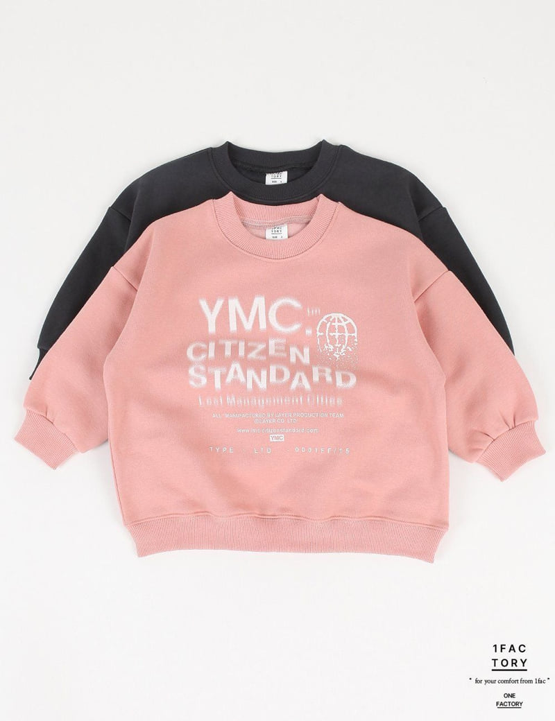 1 Fac - Korean Children Fashion - #magicofchildhood - YMC Peach Sweatshirts