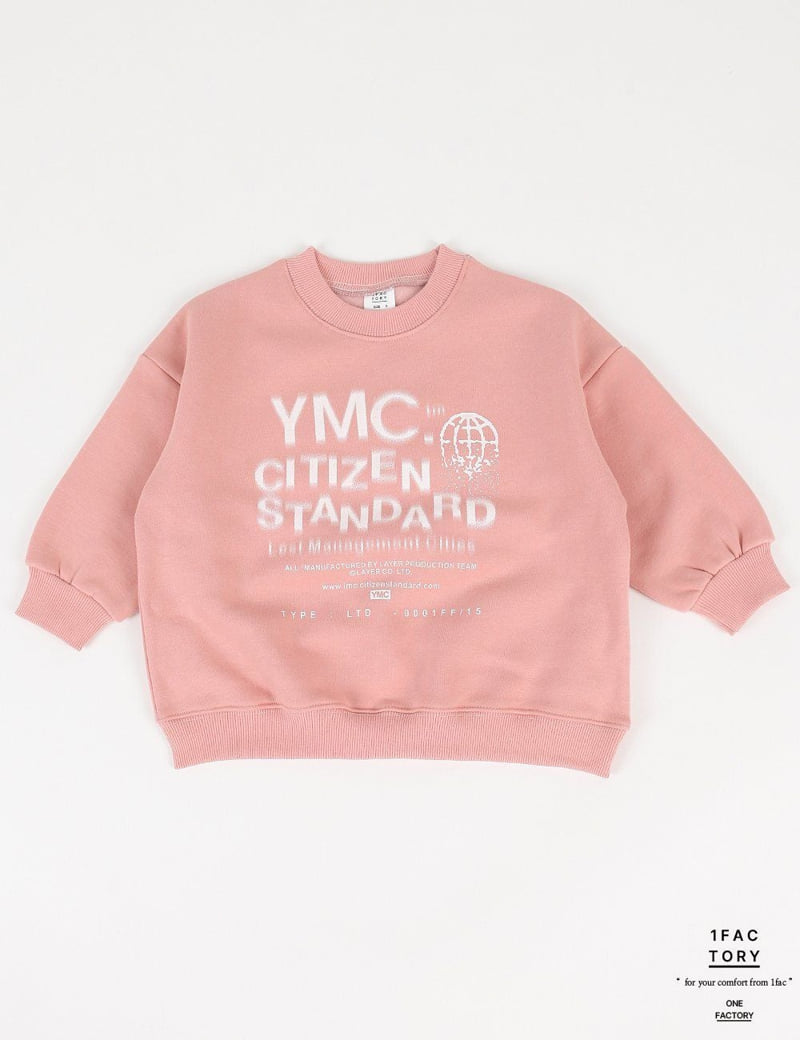 1 Fac - Korean Children Fashion - #minifashionista - YMC Peach Sweatshirts - 2