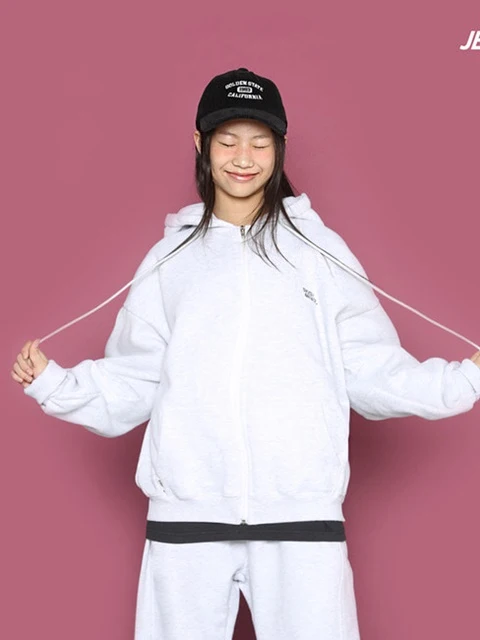 Happy Fleece Zip-up Jacket