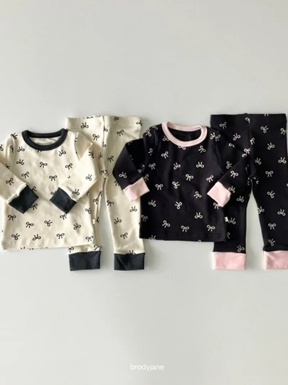 Ribbon Raglan Set