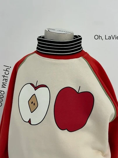 Heart Apple Sweatshirts