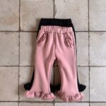 Winter Frill Bootcut Pants