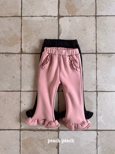 Winter Frill Bootcut Pants