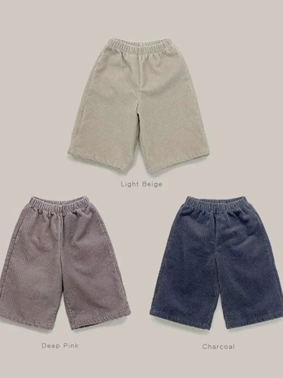 Corduroy Fleece Pants