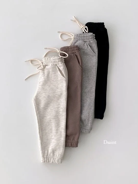 Doing Well String Fleece Jogger Pants