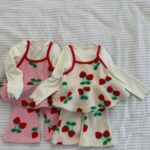 Strawberry Bustier Set