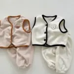 Soft Vest Pants Set