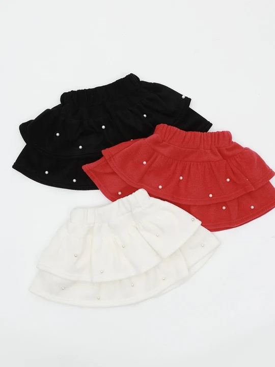 Frill Pearl Skirt