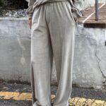 Thick Rib Pants