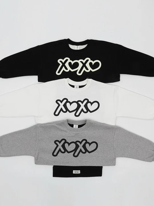 XO Crop Sweatshirts