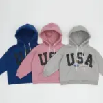 USA Fleece Hood Sweatshirts