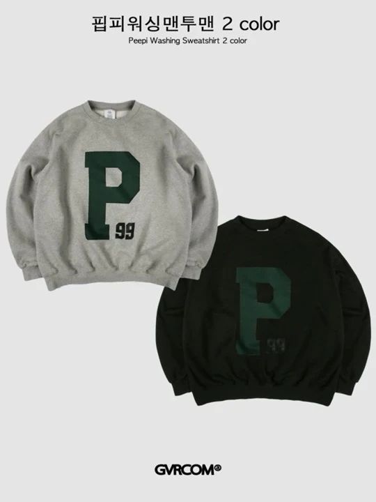 P Washing Sweatshirts