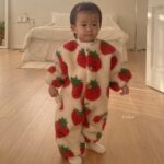 Bebe Strawberry Jam Coveralls